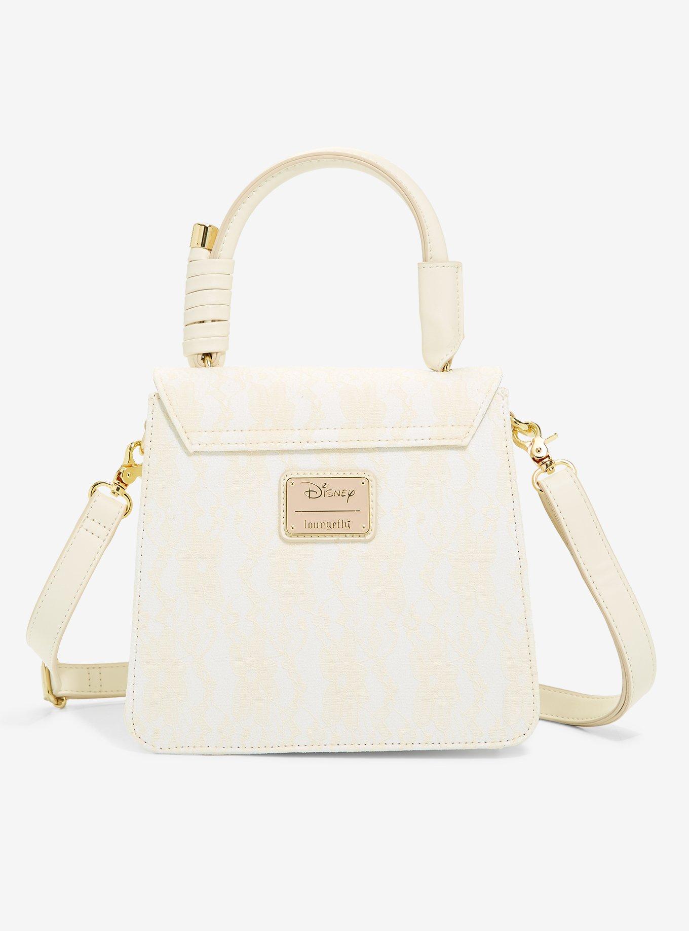 Loungefly Disney Beauty and the Beast Ballroom Dance Lace Floral Handbag - BoxLunch Exclusive, , alternate