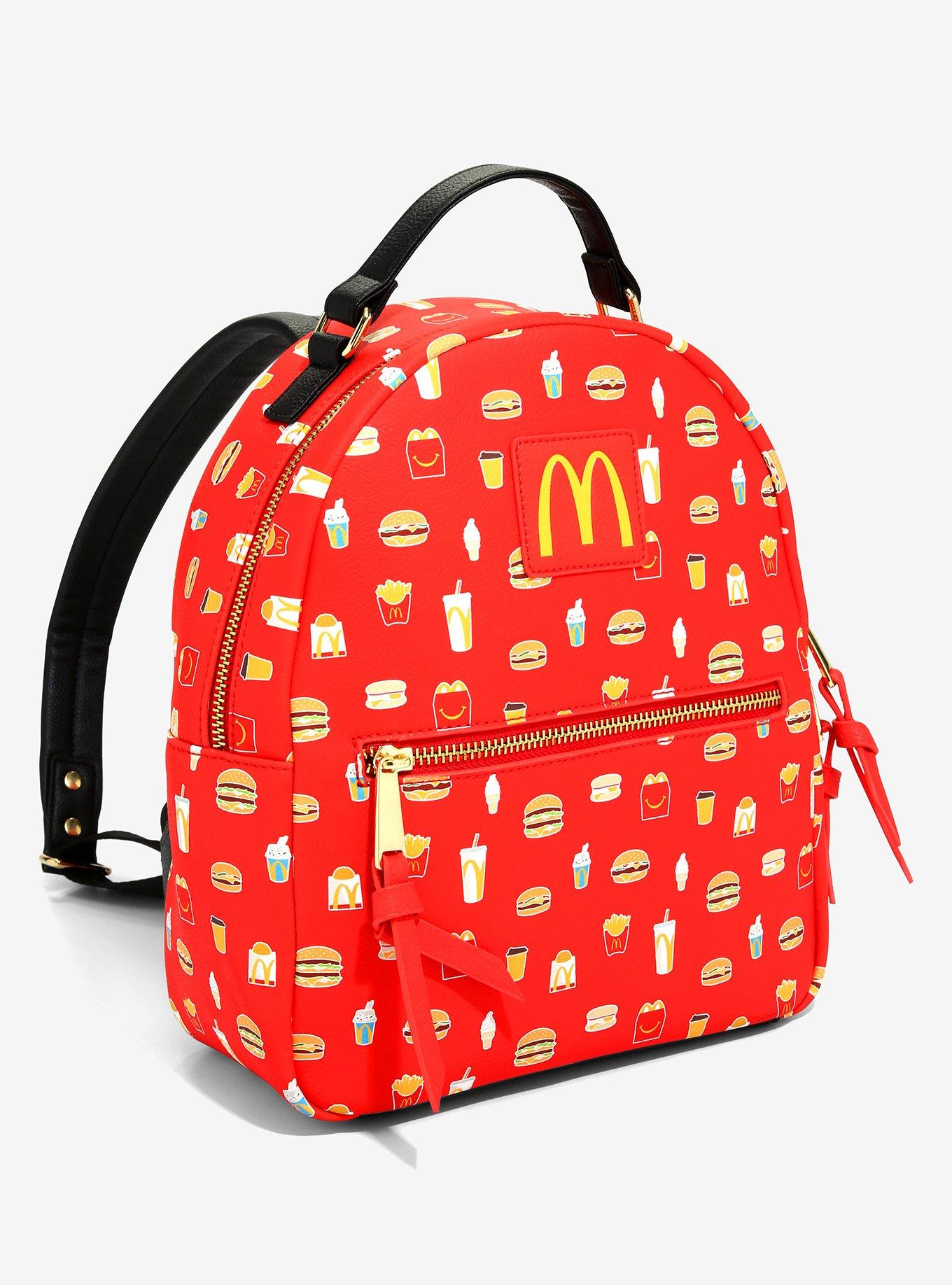 McDonald's Mealtime Favorites Allover Print Mini Backpack - BoxLunch Exclusive, , alternate