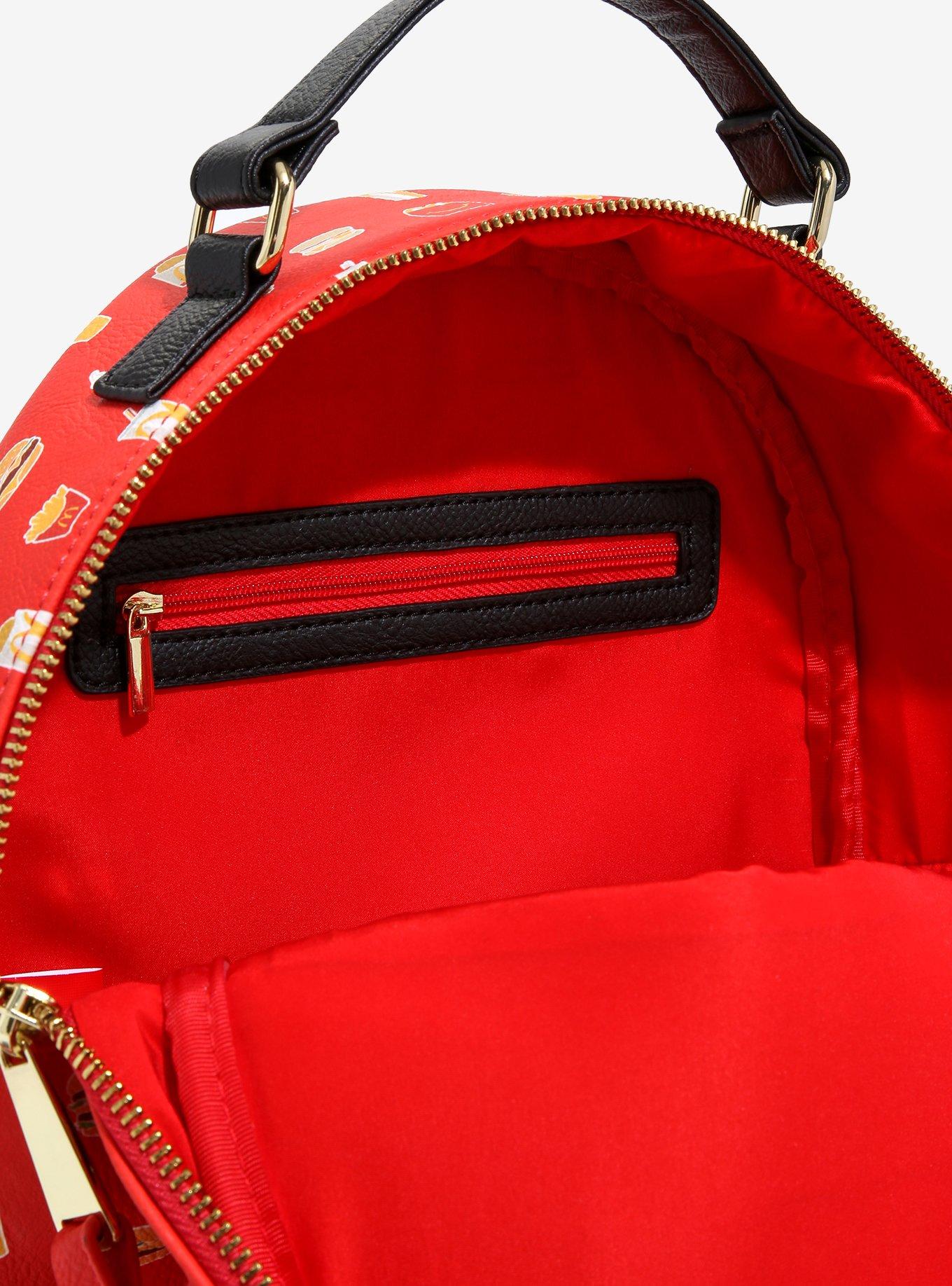 McDonald's Mealtime Favorites Allover Print Mini Backpack - BoxLunch Exclusive, , alternate