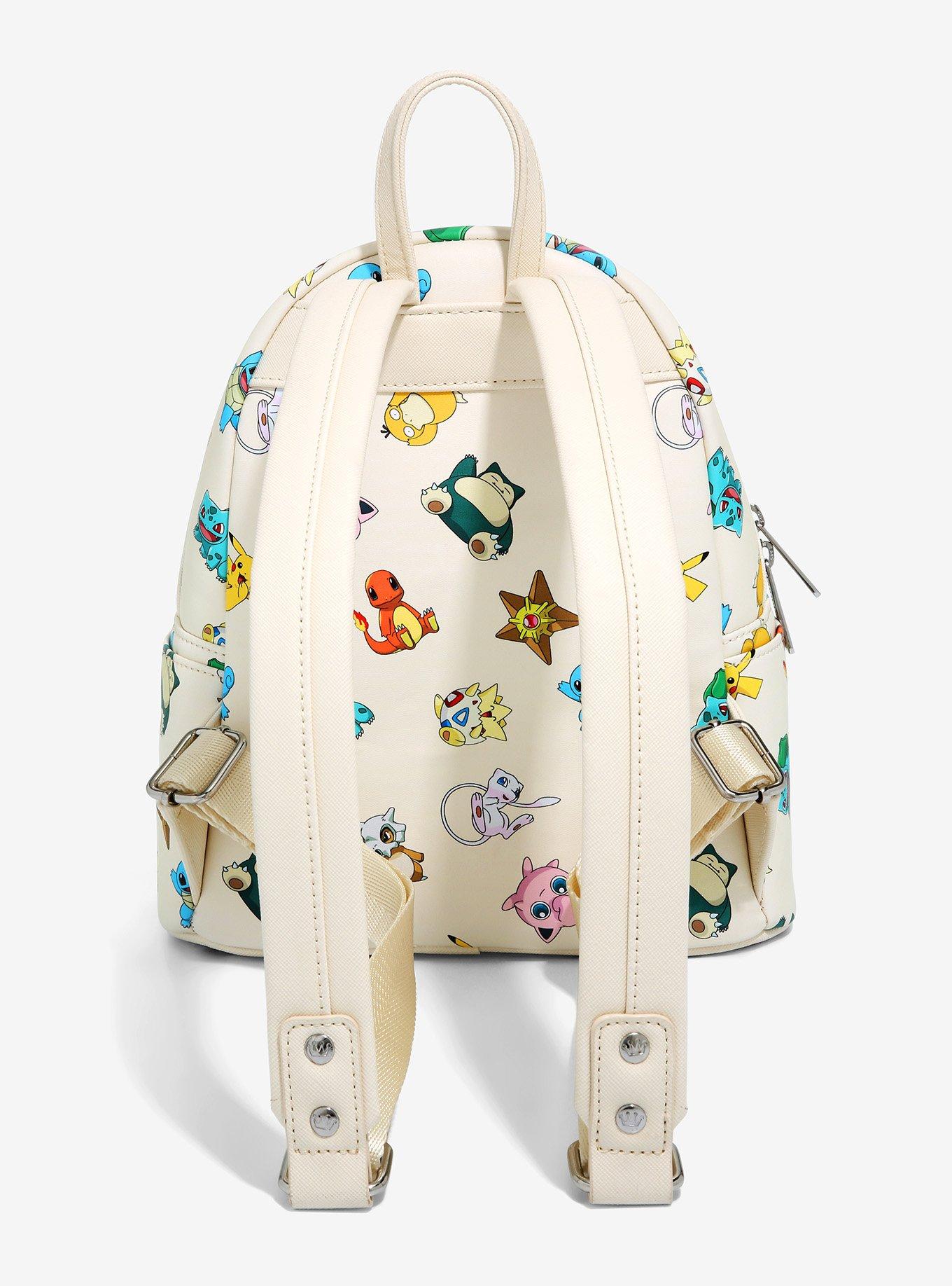 Loungefly Pok&eacute;mon Gen 1 Allover Print Mini Backpack - BoxLunch Exclusive, , alternate