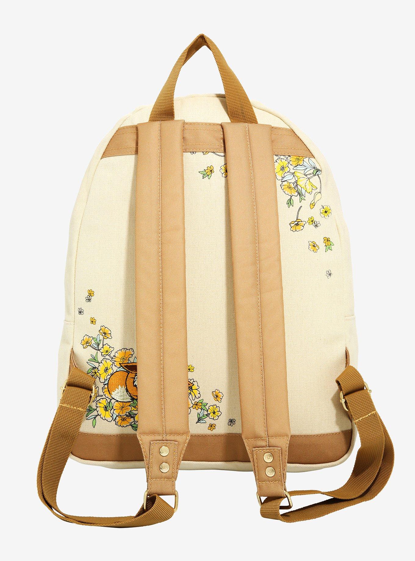 Loungefly Pok&eacute;mon Eevee Floral Built-Up Backpack - BoxLunch Exclusive, , alternate