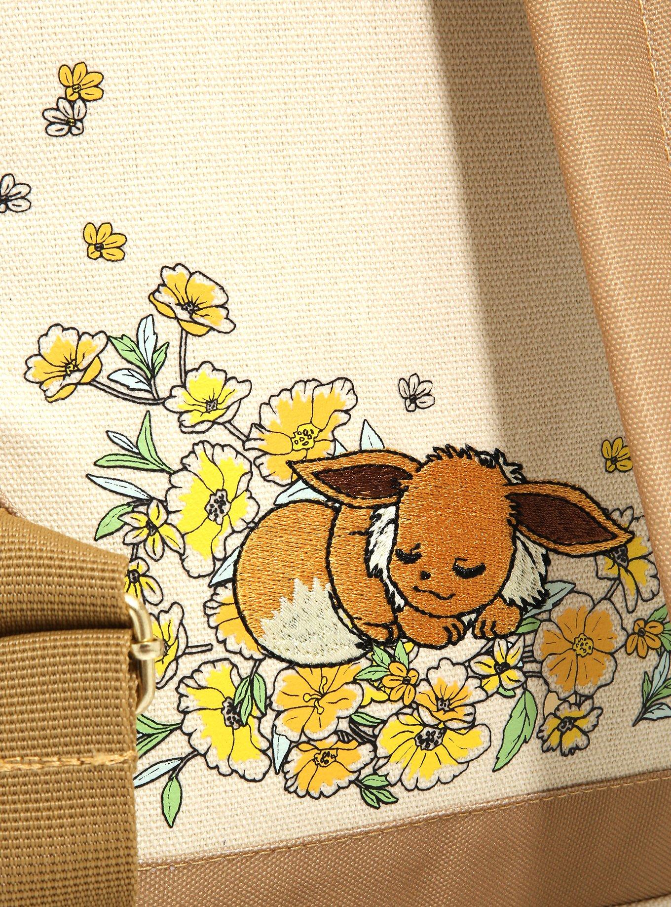 Loungefly Pok&eacute;mon Eevee Floral Built-Up Backpack - BoxLunch Exclusive, , alternate
