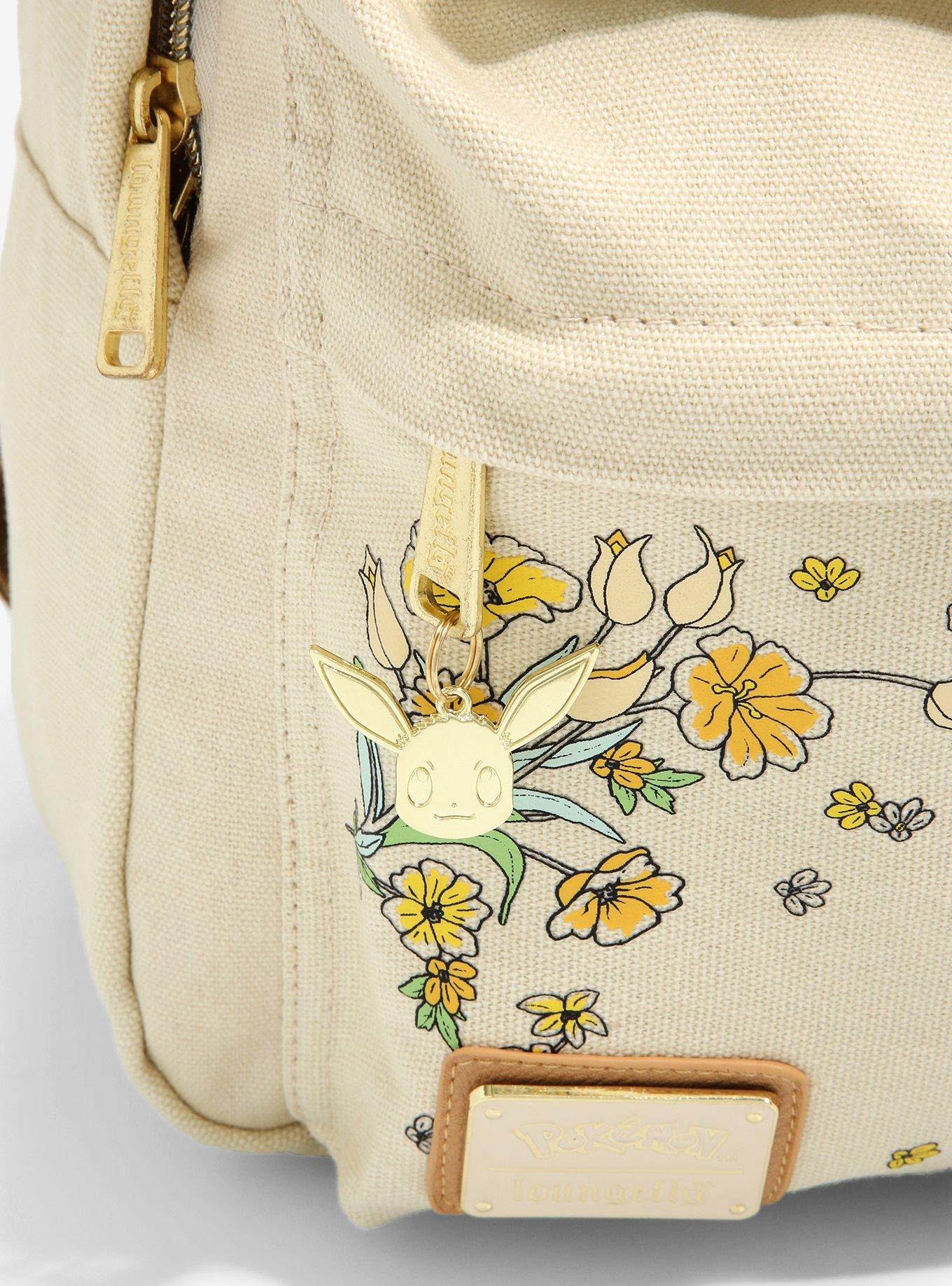 Loungefly Pok&eacute;mon Eevee Floral Built-Up Backpack - BoxLunch Exclusive, , alternate