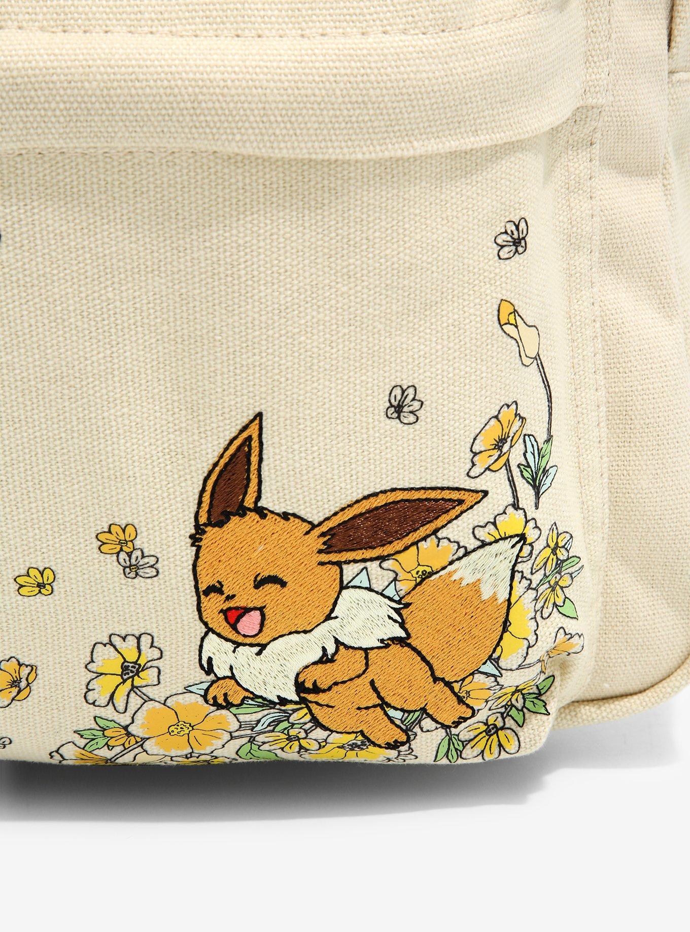 Loungefly Pok&eacute;mon Eevee Floral Built-Up Backpack - BoxLunch Exclusive, , alternate
