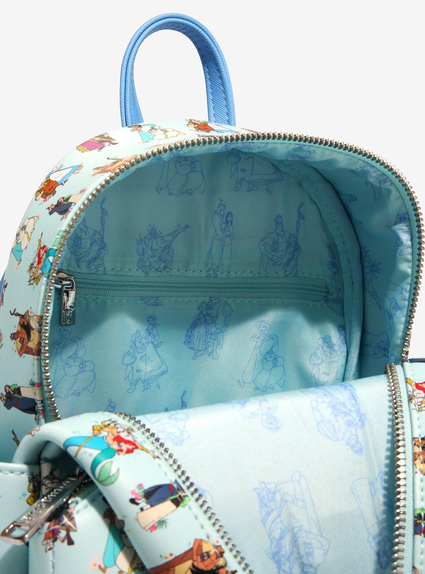 Loungefly Disney Princess Dads & Daughters Mini Backpack - BoxLunch Exclusive, , alternate