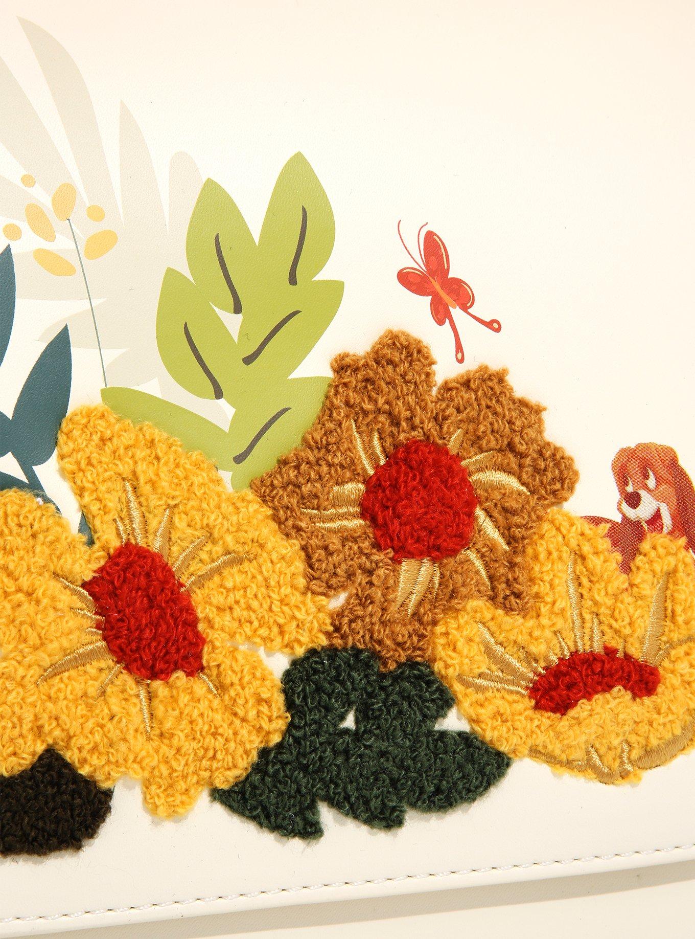 Loungefly Disney The Fox and the Hound Floral Playtime Handbag - BoxLunch Exclusive, , alternate