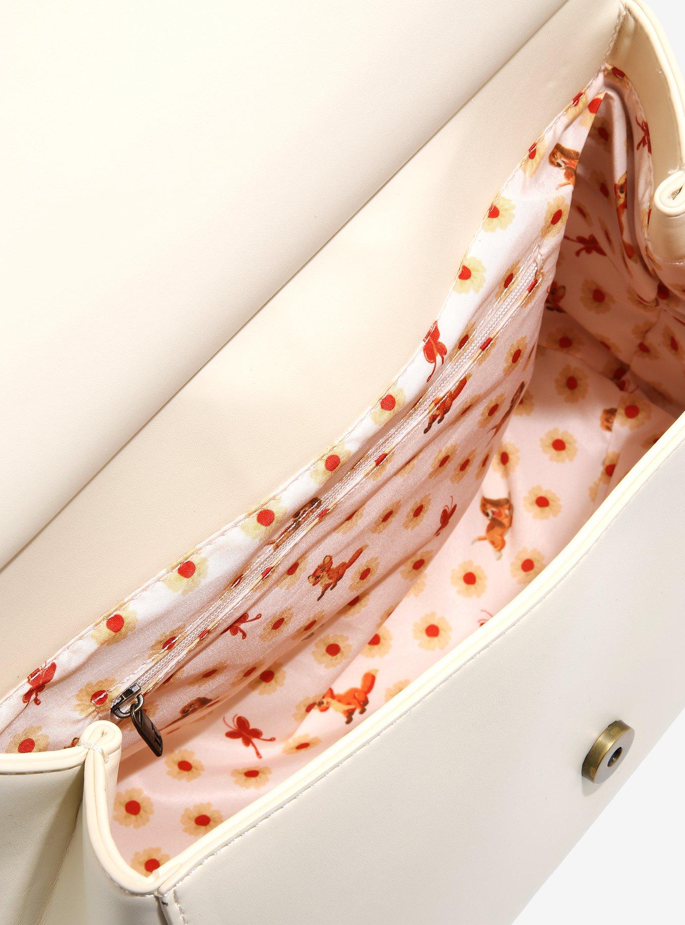 Loungefly Disney The Fox and the Hound Floral Playtime Handbag - BoxLunch Exclusive, , alternate