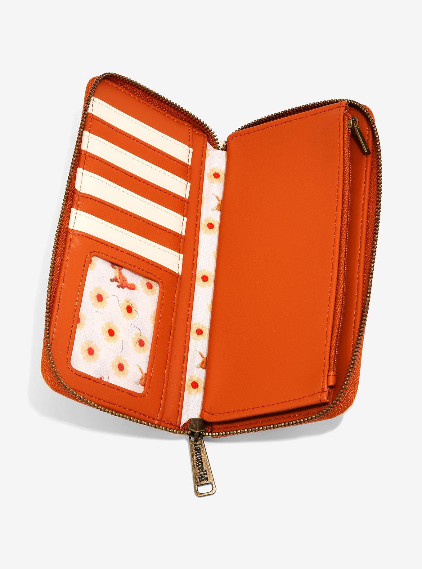 Loungefly Disney The Fox and the Hound Floral Wallet - BoxLunch Exclusive, , alternate