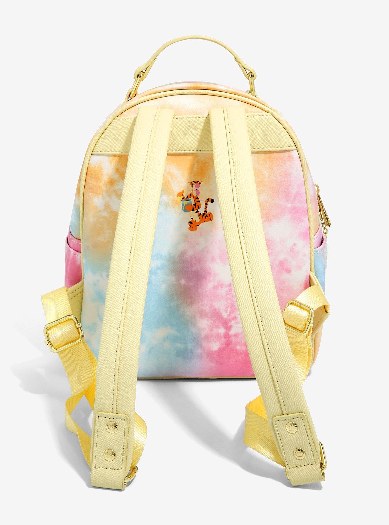 Loungefly Disney Winnie the Pooh Characters Tie-Dye Mini Backpack - BoxLunch Exclusive, , alternate