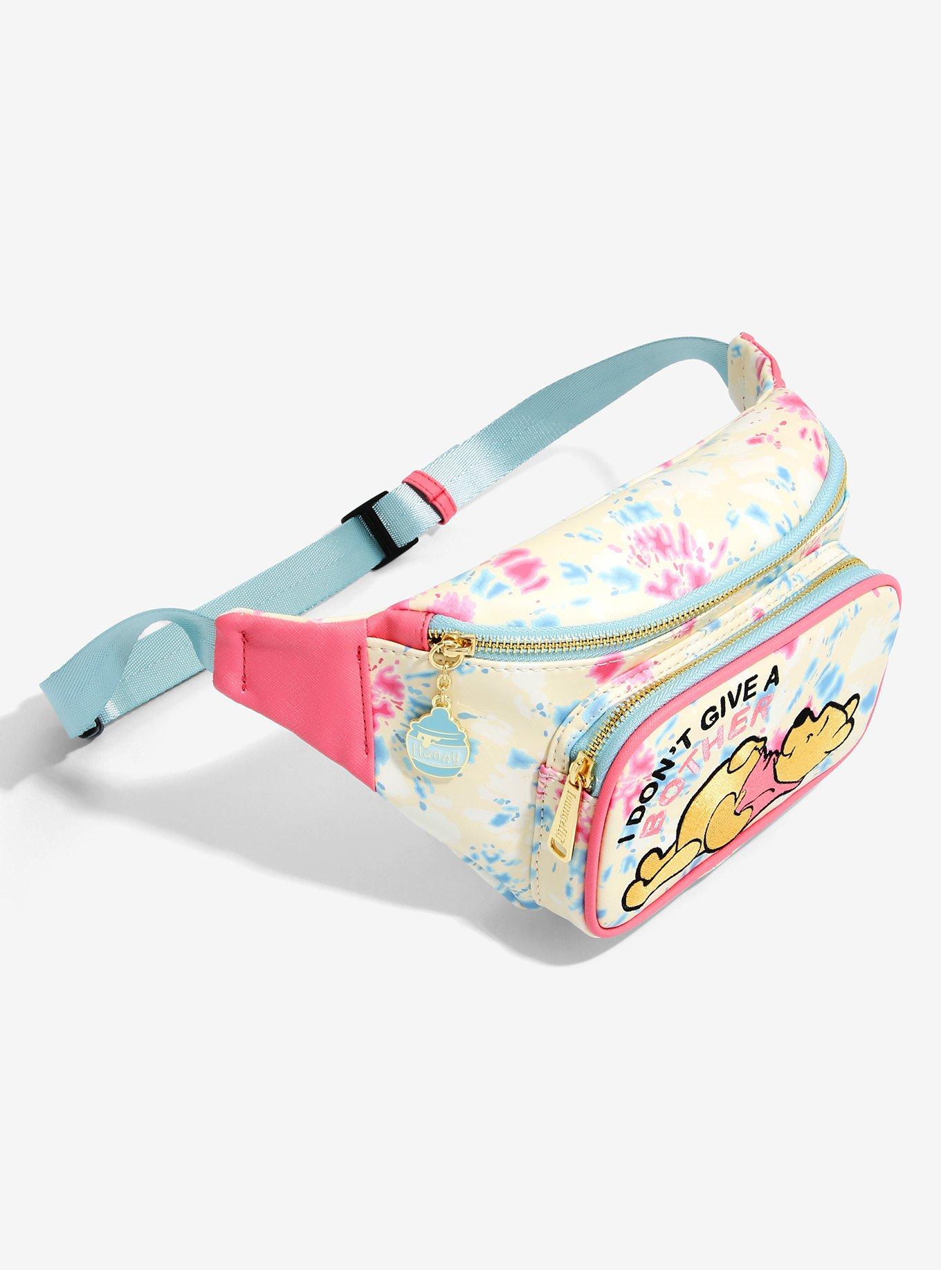 Loungefly Disney Winnie the Pooh I Don't Give a Bother Tie-Dye Fanny Pack - BoxLunch Exclusive, , alternate