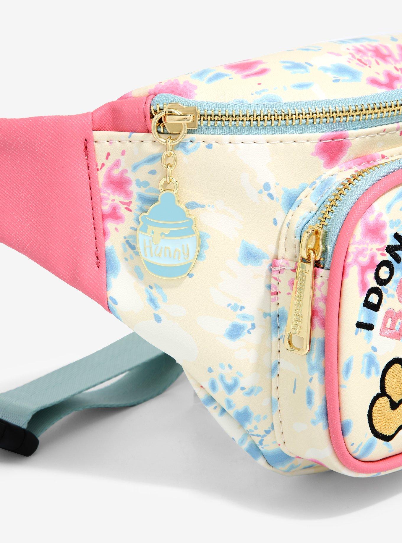 Loungefly Disney Winnie the Pooh I Don't Give a Bother Tie-Dye Fanny Pack - BoxLunch Exclusive, , alternate