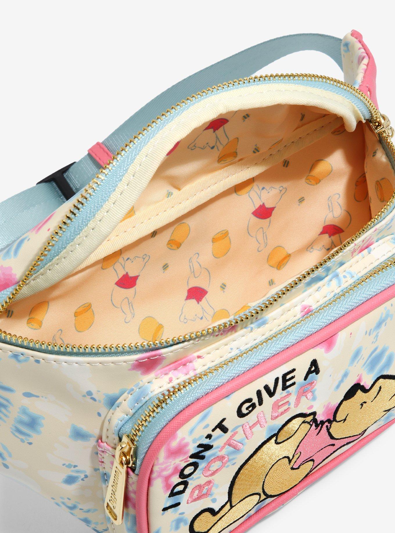 Loungefly Disney Winnie the Pooh I Don't Give a Bother Tie-Dye Fanny Pack - BoxLunch Exclusive, , alternate