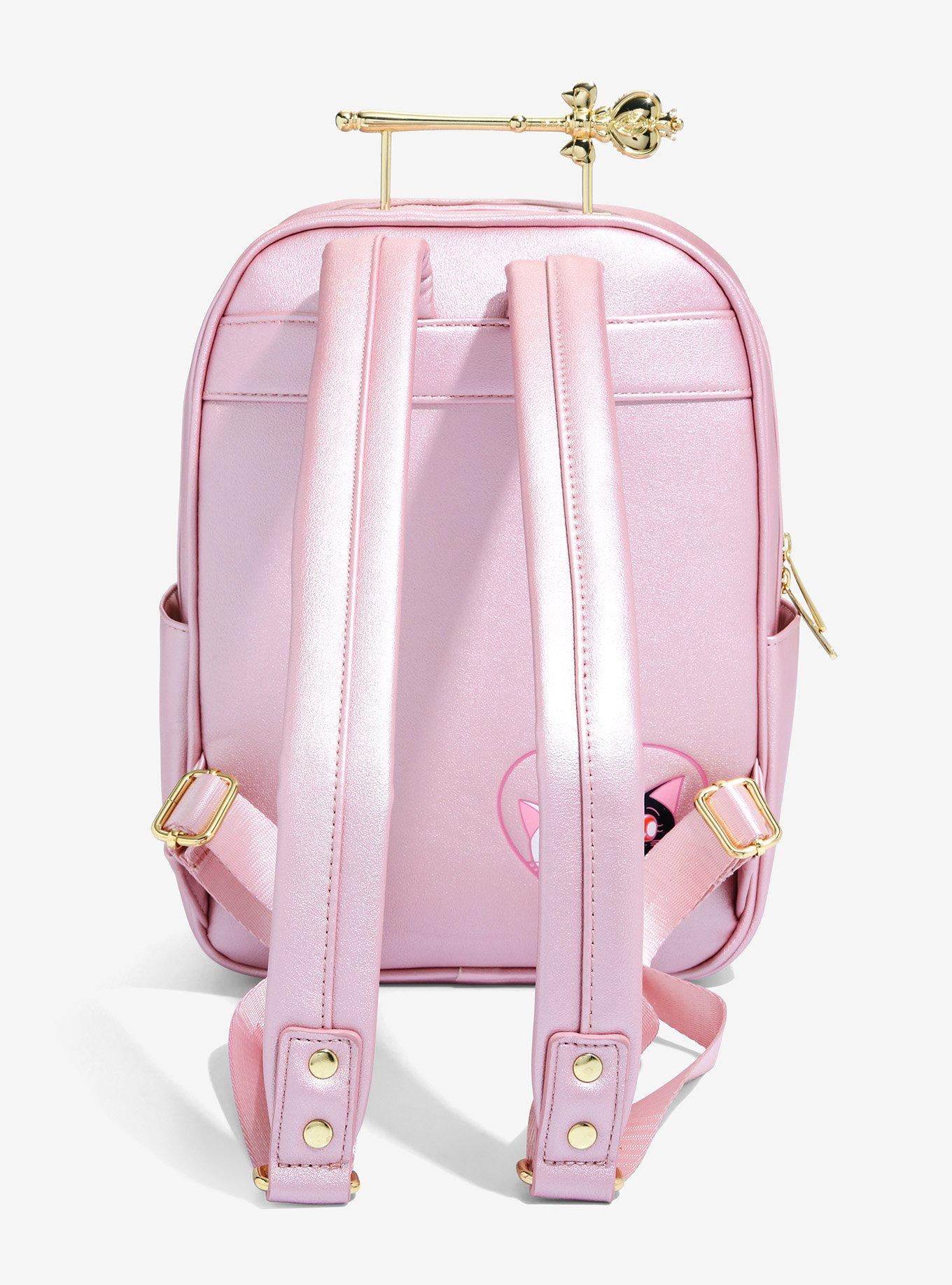 Sailor Moon Spiral Heart Moon Rod Mini Backpack - BoxLunch Exclusive, , alternate