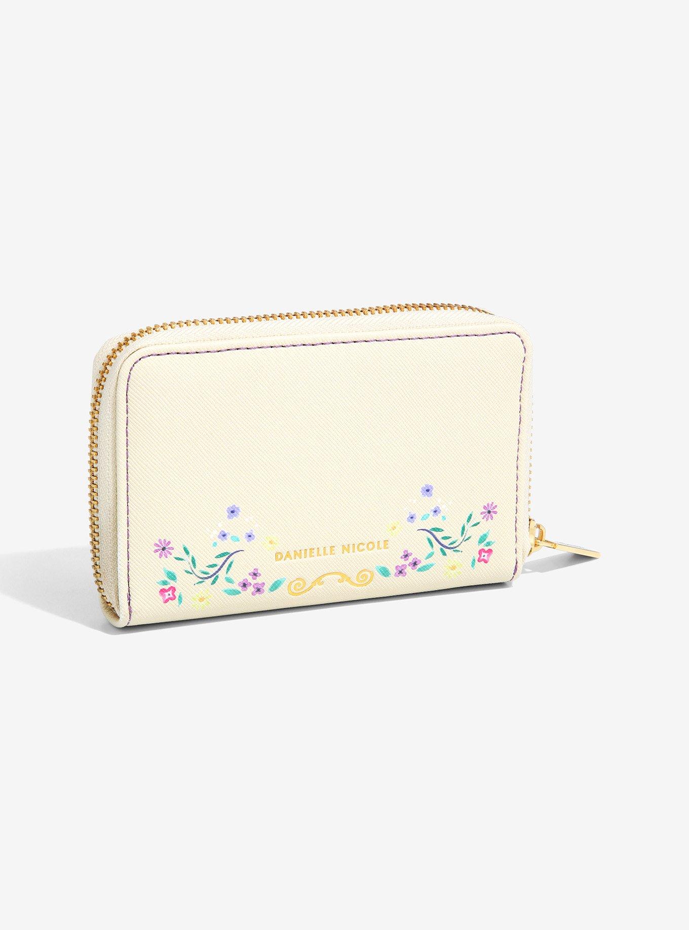 Danielle Nicole Disney Tangled Rapunzel & Pascal Floral Wallet - BoxLunch Exclusive, , alternate