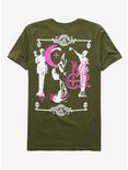 My Chemical Romance Esoteric Statue Girls T-Shirt, GREEN, alternate