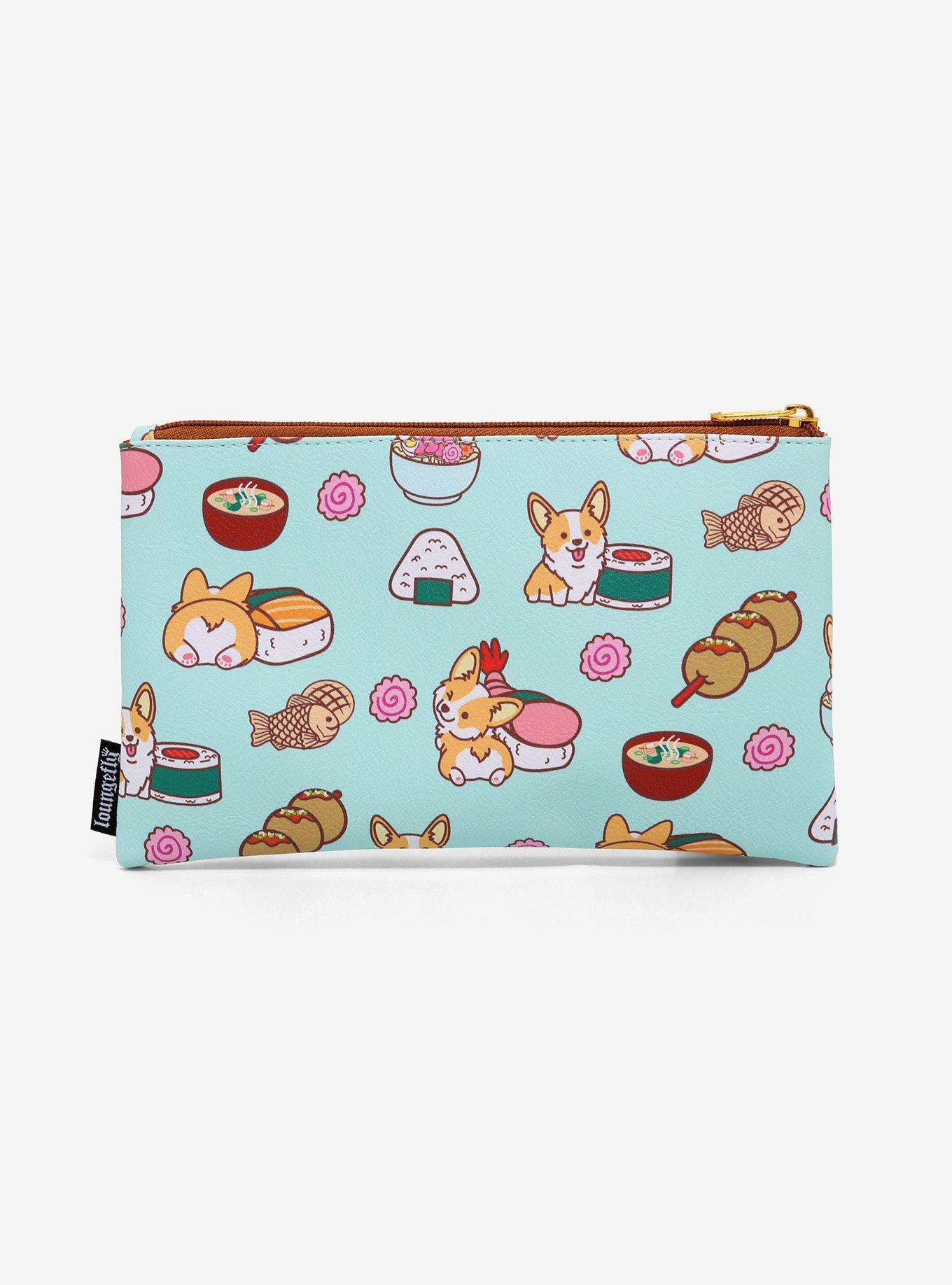 Corgi Sushi Makeup Bag, , alternate