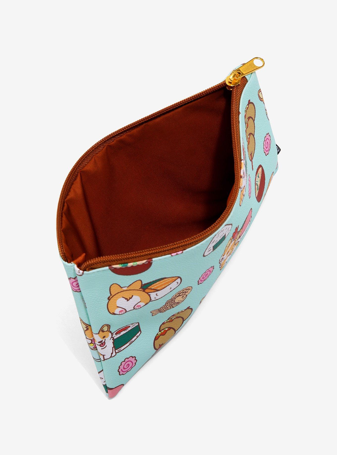 Corgi Sushi Makeup Bag, , alternate