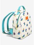 Loungefly Disney Lilo & Stitch Stitch Outfits Allover Print Mini Backpack - BoxLunch Exclusive, , alternate