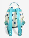 Loungefly Disney Lilo & Stitch Stitch Outfits Allover Print Mini Backpack - BoxLunch Exclusive, , alternate