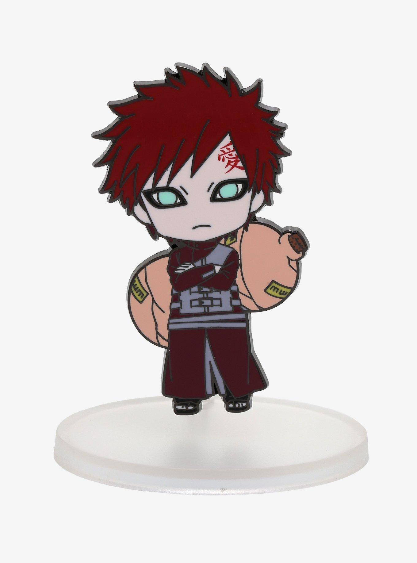 Naruto Shippuden Gaara Nendoroid Enamel Pin, , alternate