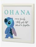 Disney Lilo & Stitch Ohana Square Frame Wall Art, , alternate