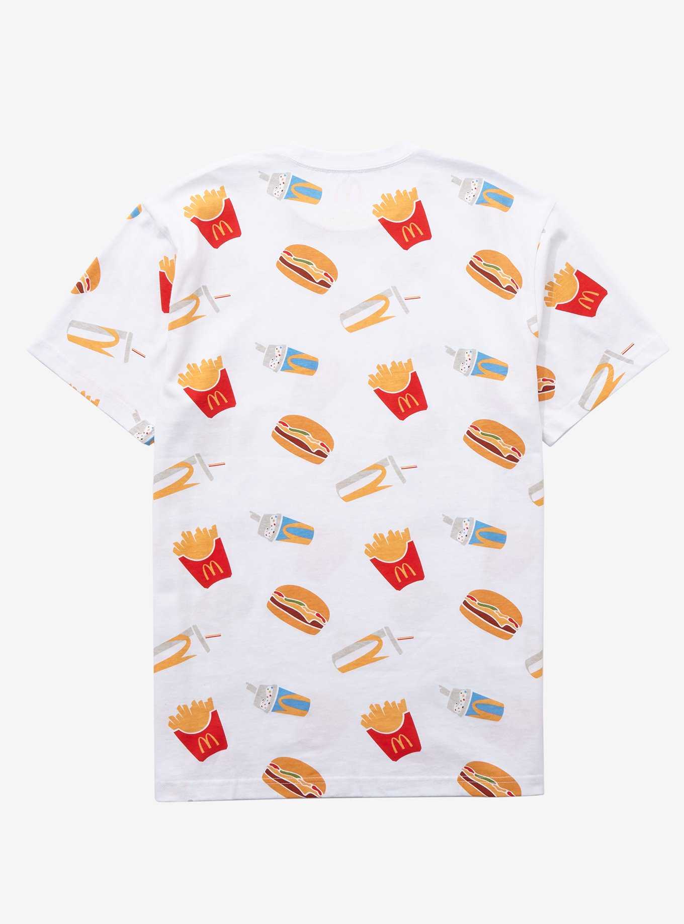 McDonald's Meal Allover Print Women's T-Shirt - BoxLunch Exclusive, , hi-res