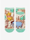 Disney Winnie The Pooh Pastel No-Show Socks, , alternate