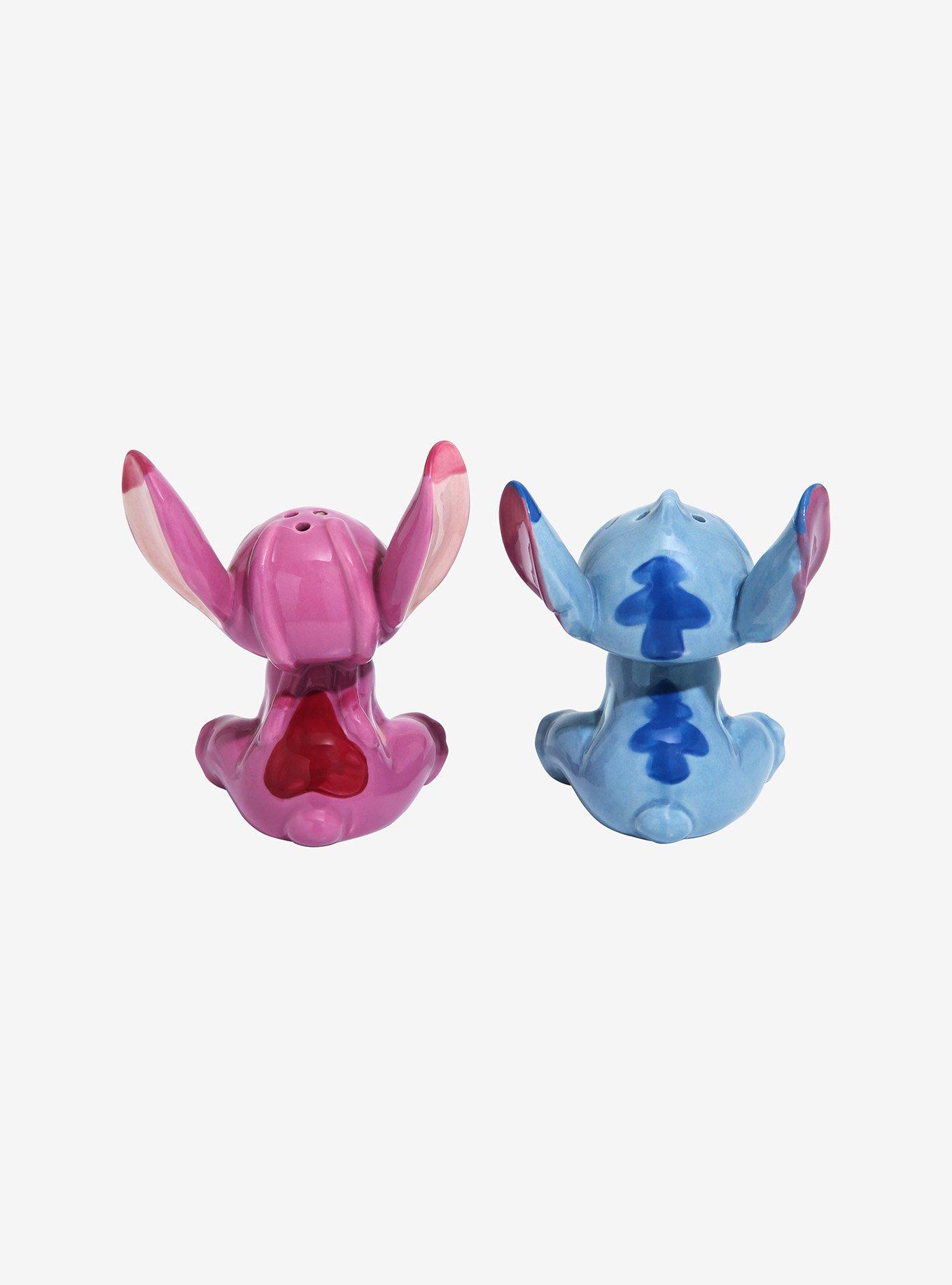Disney Lilo & Stitch Stitch & Angel Sitting Salt & Pepper Shakers, , alternate