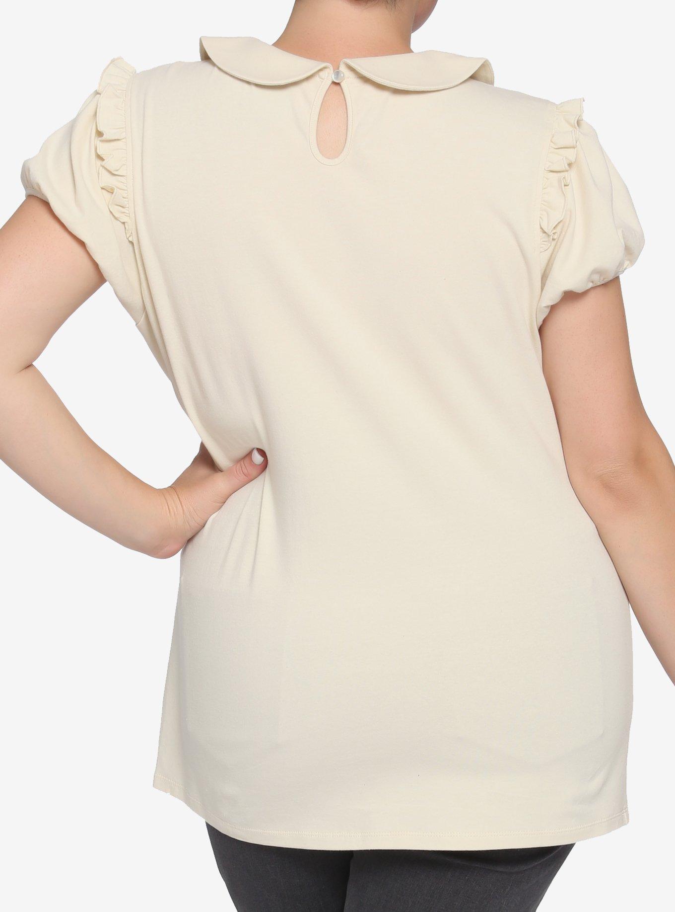 Her Universe Studio Ghibli My Neighbor Totoro Collar Girls Top Plus Size, MULTI, alternate - view 3