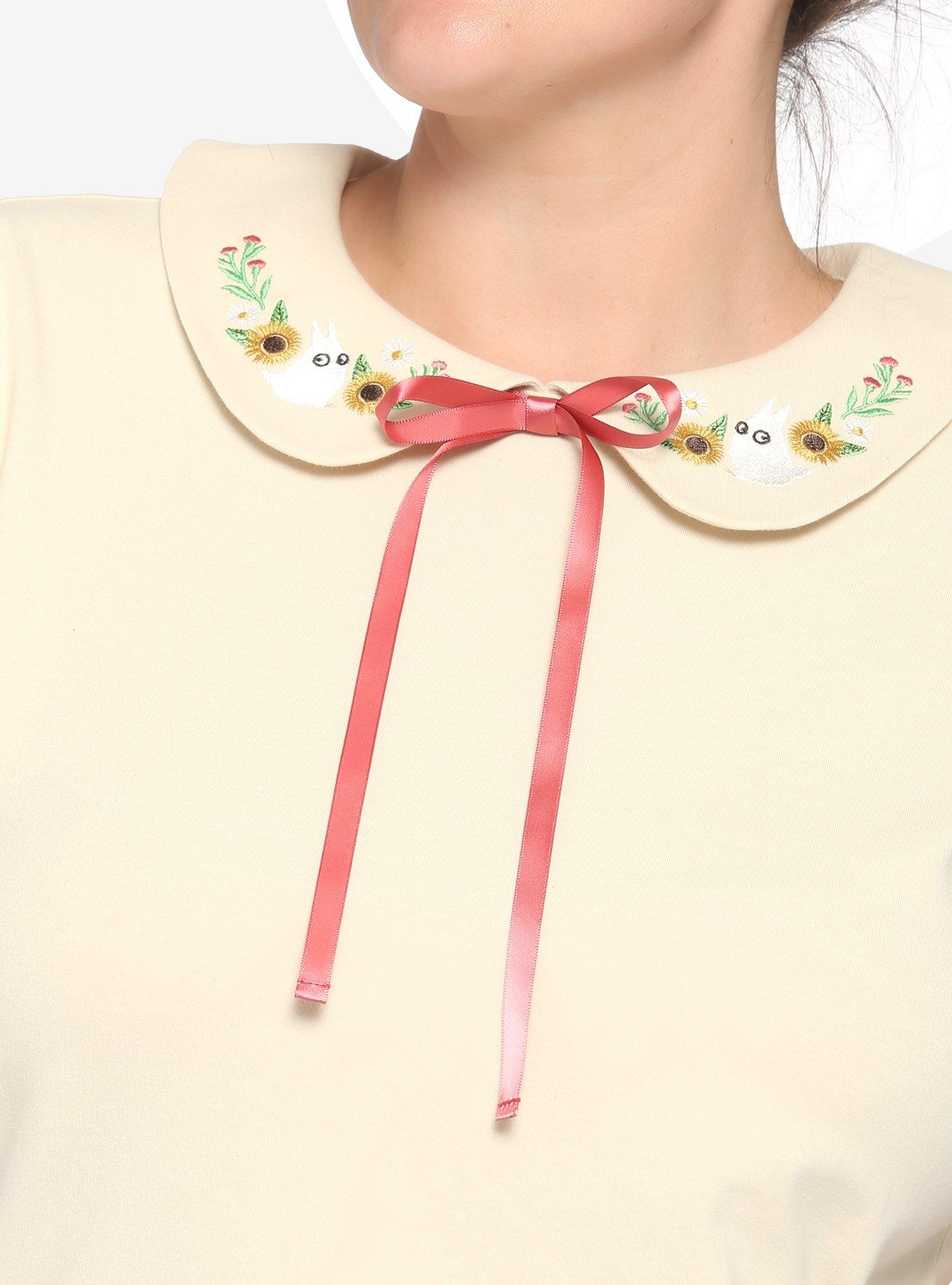 Her Universe Studio Ghibli My Neighbor Totoro Collar Girls Top Plus Size, MULTI, alternate - view 4