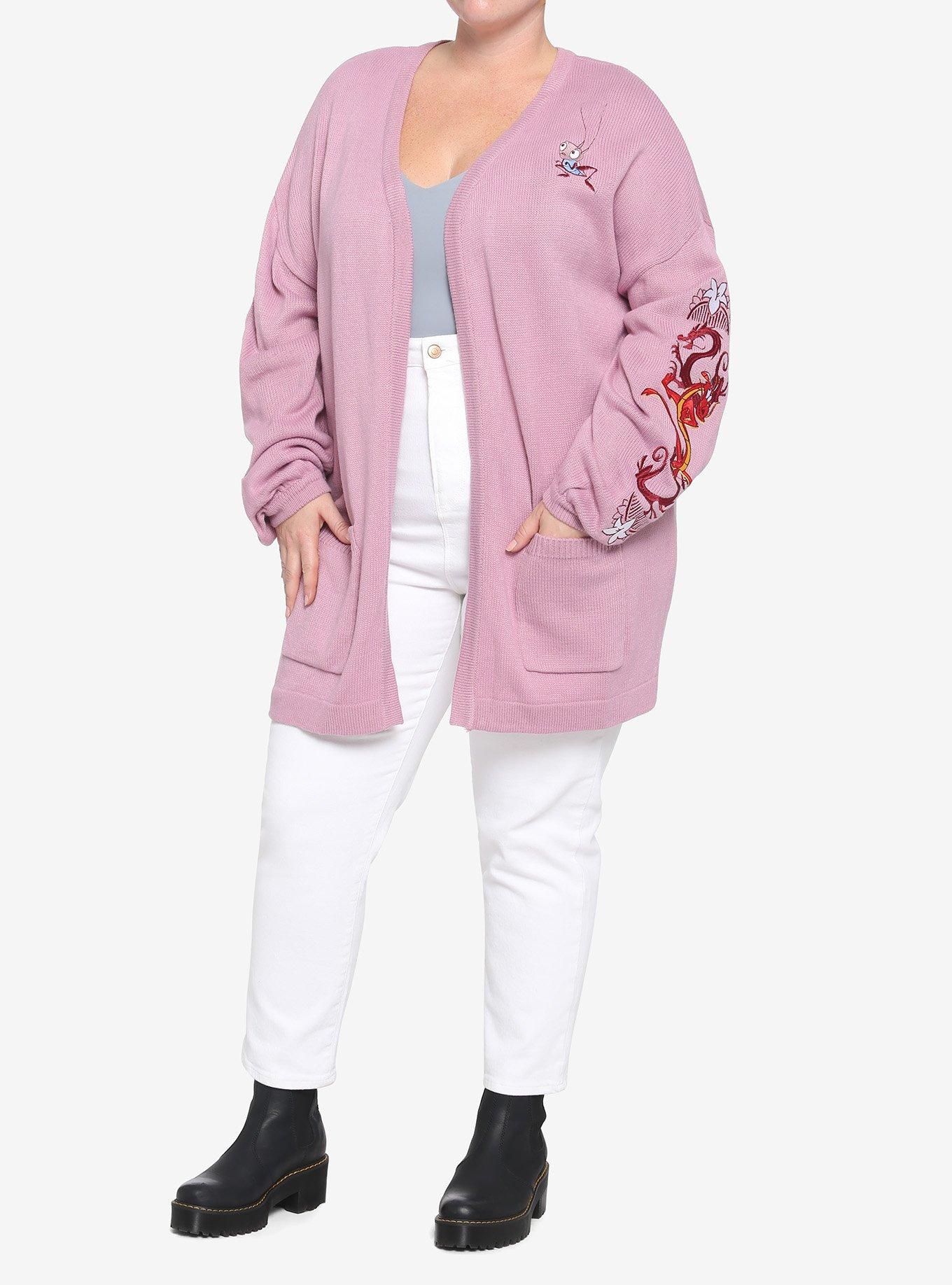 Disney Mulan Mushu Cardigan Plus Size, MULTI, alternate