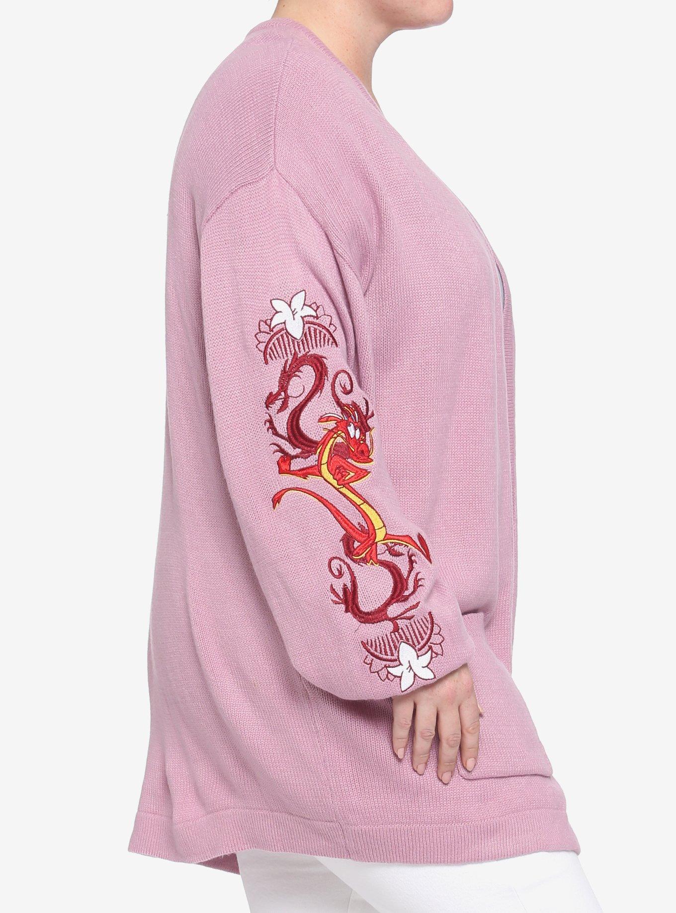 Disney Mulan Mushu Cardigan Plus Size, MULTI, alternate