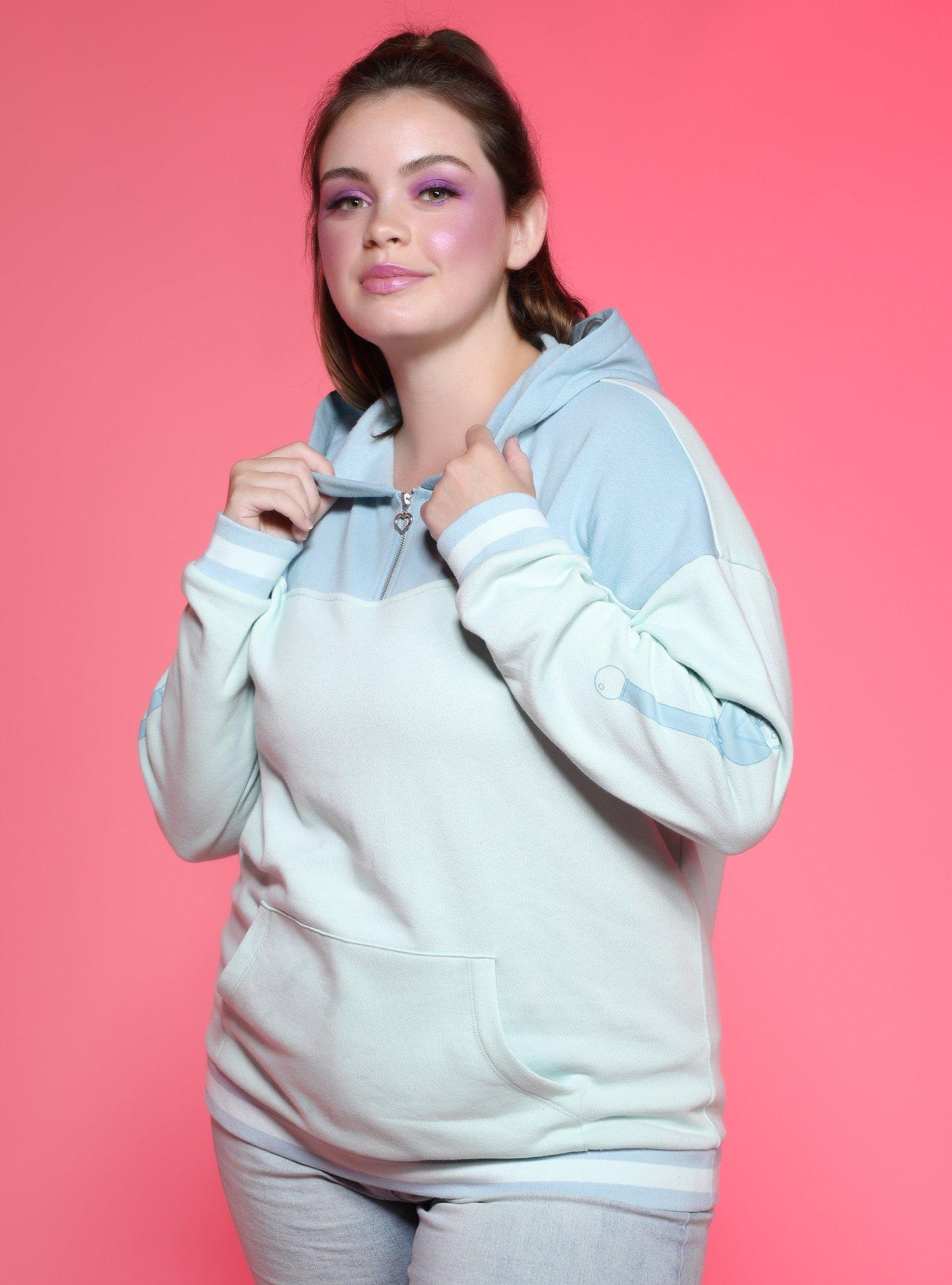 Sailor Moon Sailor Uranus & Sailor Neptune Girls Hoodie Plus Size, MULTI, alternate