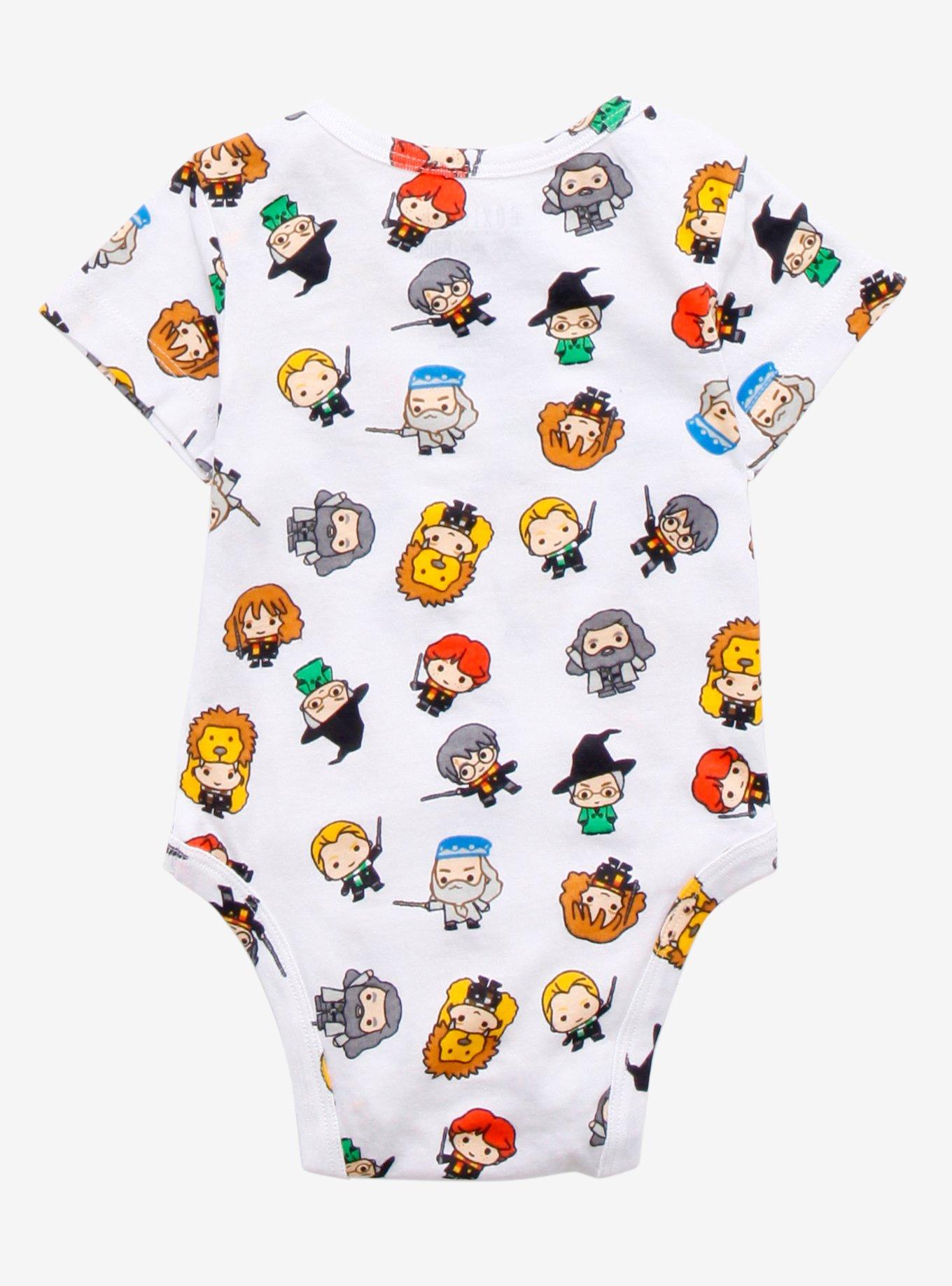 Harry Potter Chibi Characters Infant One-Piece - BoxLunch Exclusive, MULTI, alternate