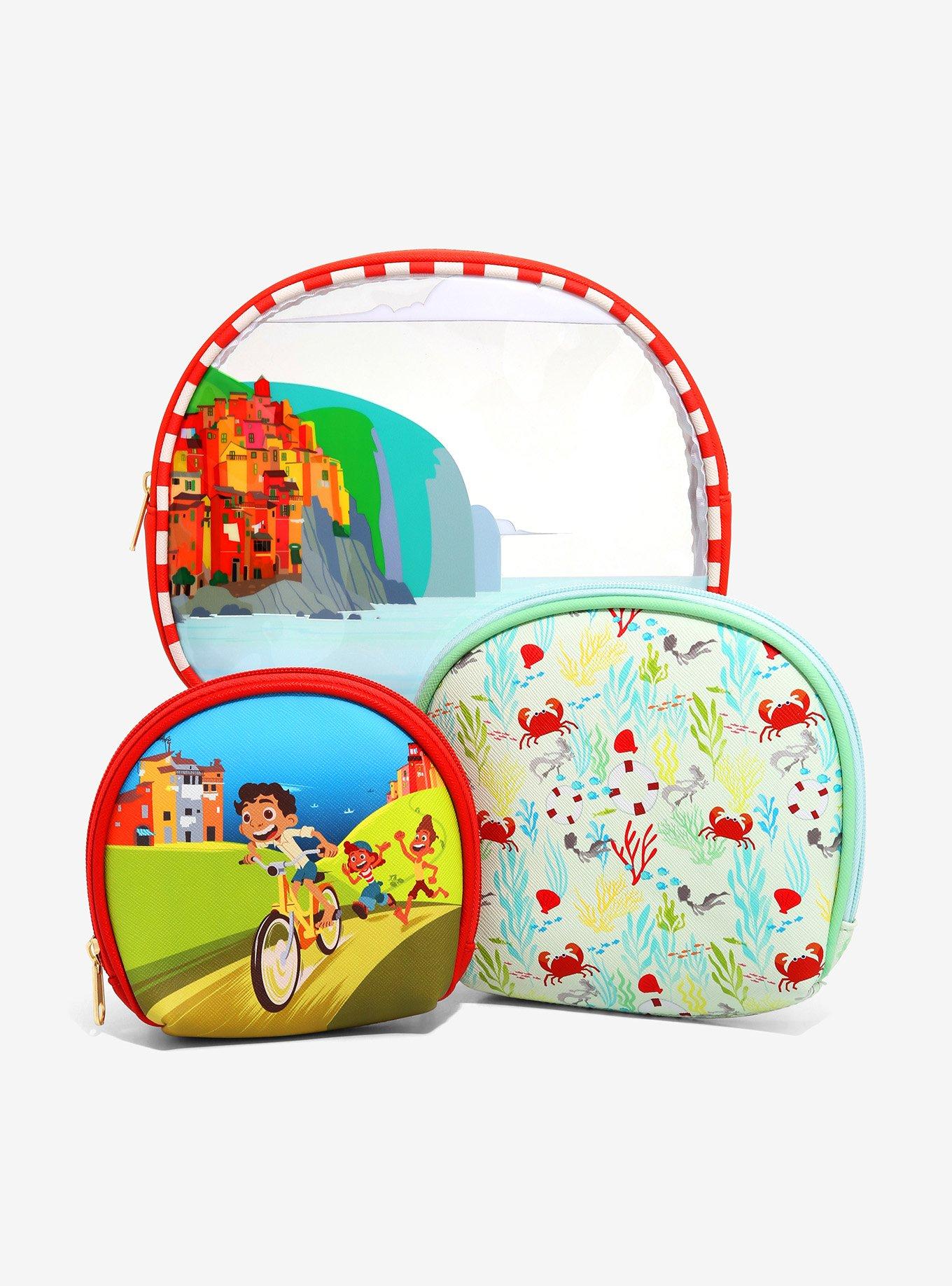 Disney Pixar Luca Scenic Cosmetic Bag Set - BoxLunch Exclusive, , alternate