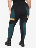 Her Universe Marvel Loki Mesh Inset Panel Leggings Plus Size, MULTI, alternate