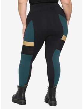 Her Universe Marvel Loki Mesh Inset Panel Leggings Plus Size, , hi-res