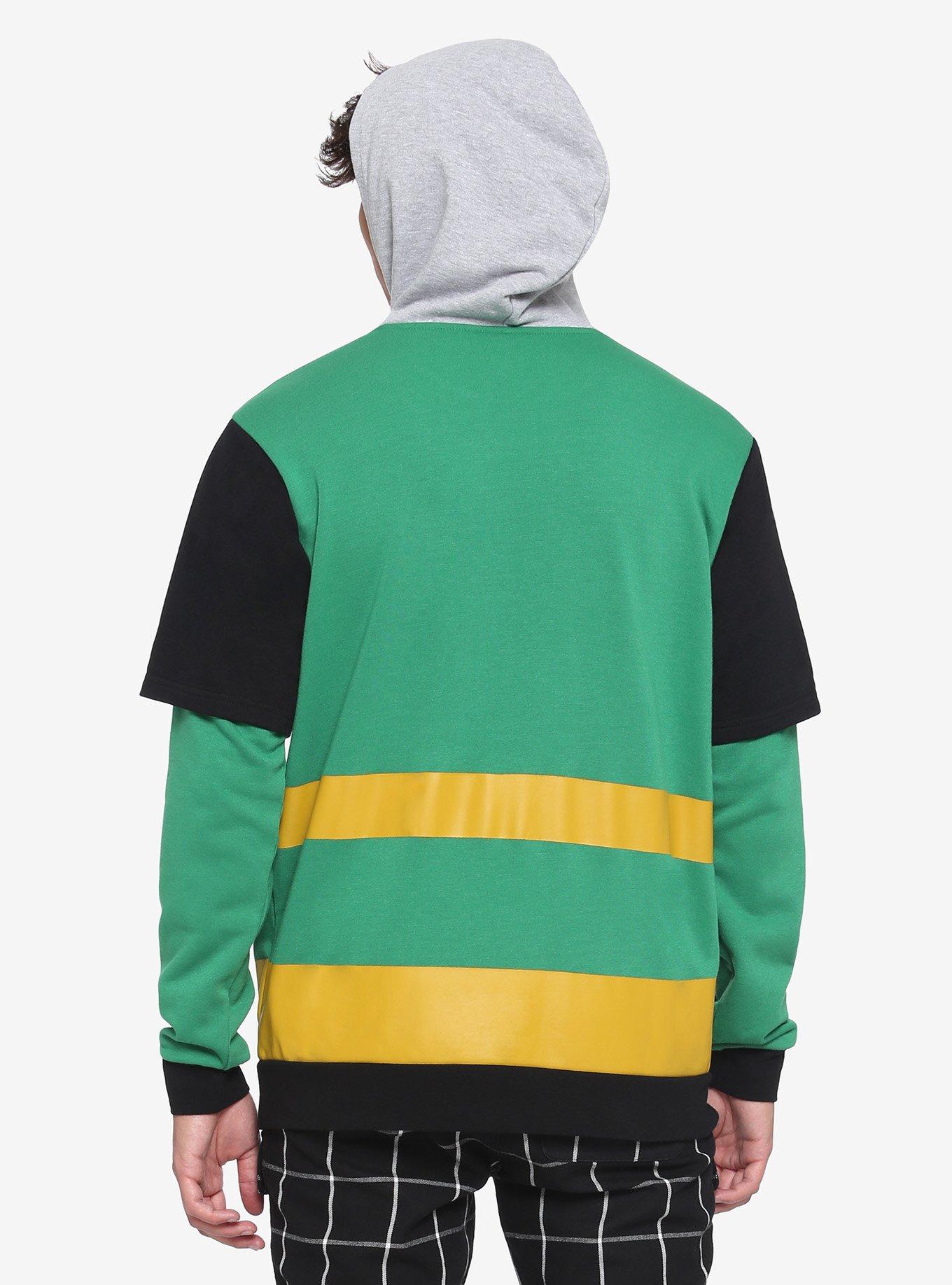Our Universe Marvel Loki Double Sleeve Hoodie, MULTI, alternate