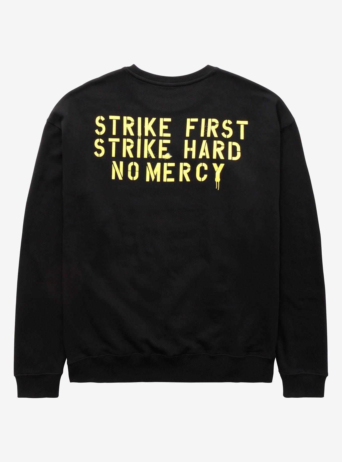 Cobra Kai Logo Crewneck - BoxLunch Exclusive, BLACK, alternate