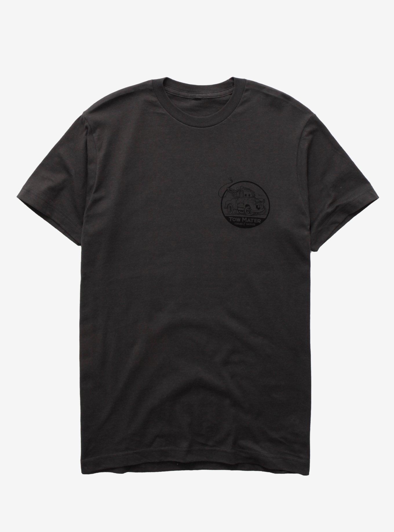 Disney Pixar Cars Tow Mater T-Shirt - BoxLunch Exclusive, DARK GREY, alternate