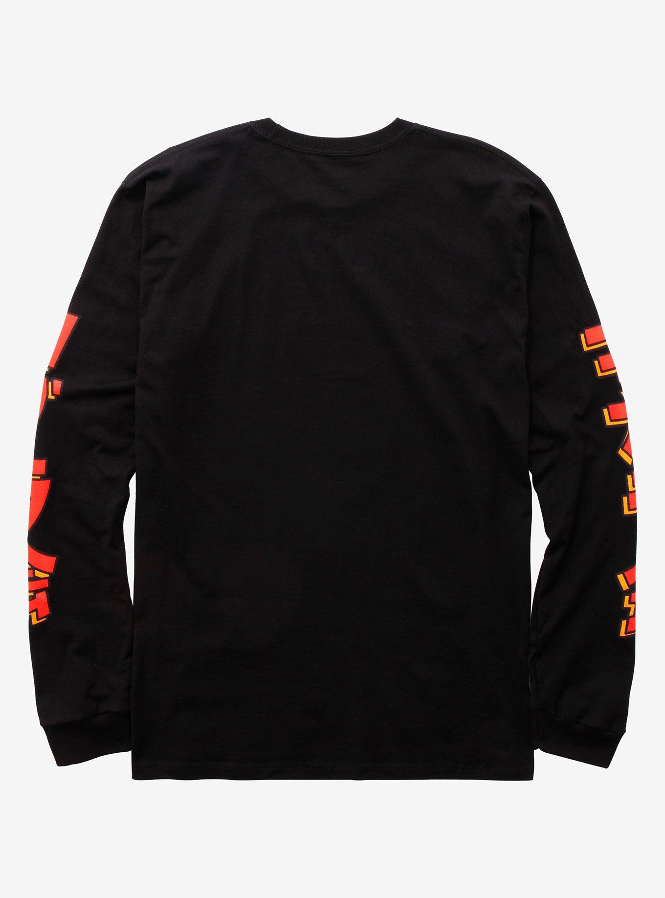 Cobra Kai Katakana Long Sleeve T-Shirt - BoxLunch Exclusive, BLACK, alternate