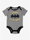 DC Comics Batman Legend in the Making Infant Outfit Set, BLACK, alternate