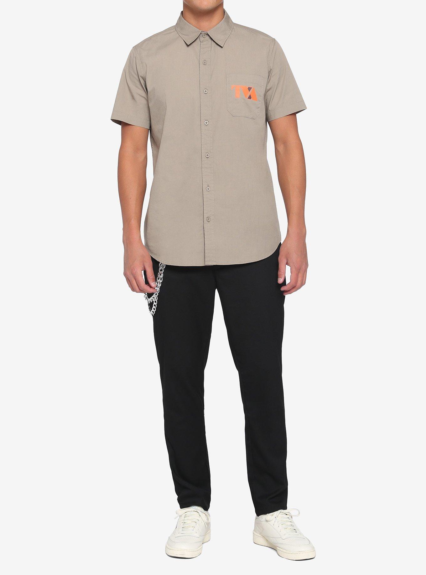 Our Universe Loki TVA Woven Button-Up, MULTI, alternate