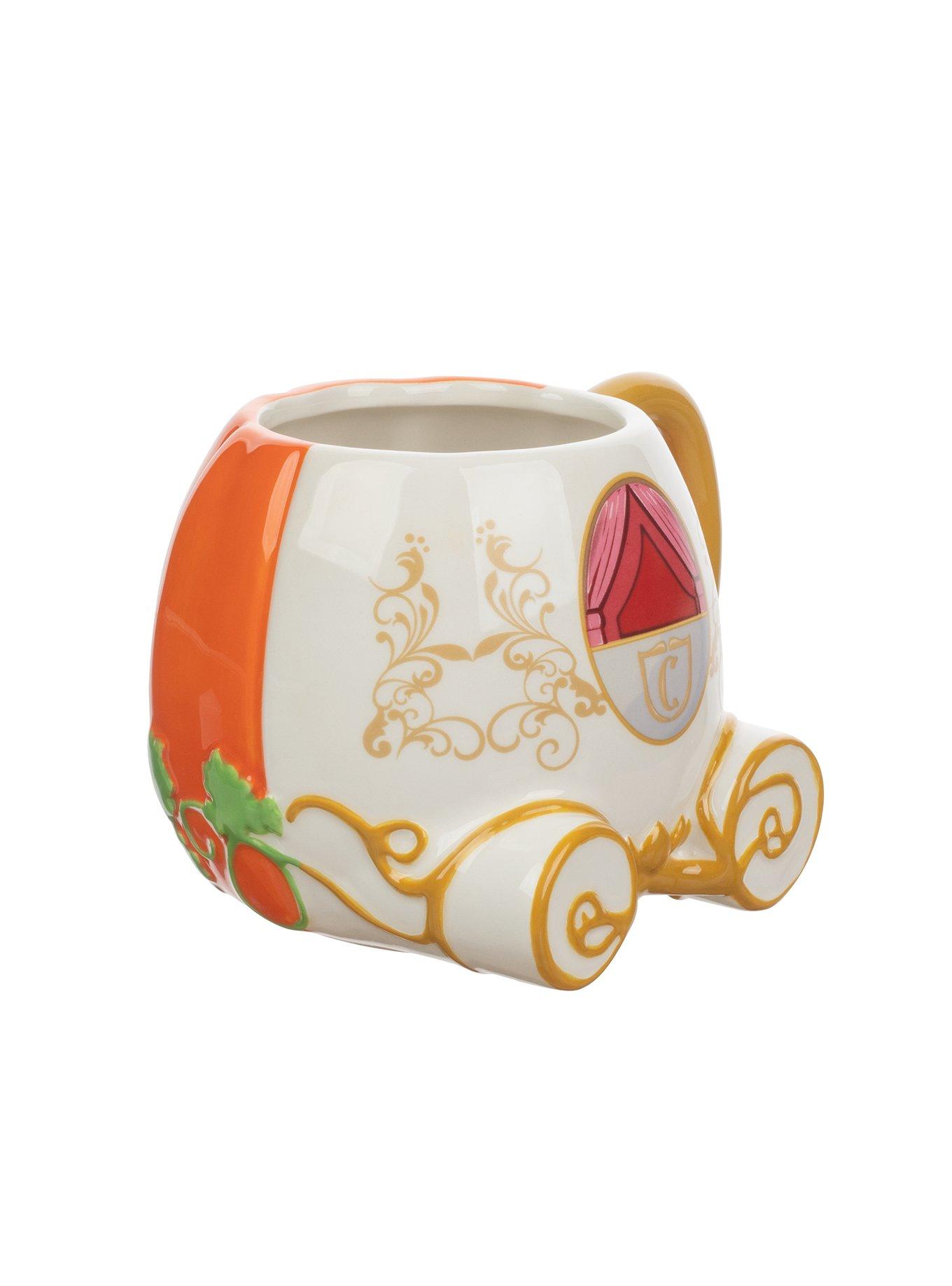Disney Cinderella Pumpkin Carriage Figural Mug, , alternate