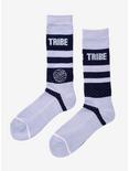 Avatar: The Last Airbender Water Tribe Colorblock Crew Socks - BoxLunch Exclusive, , alternate