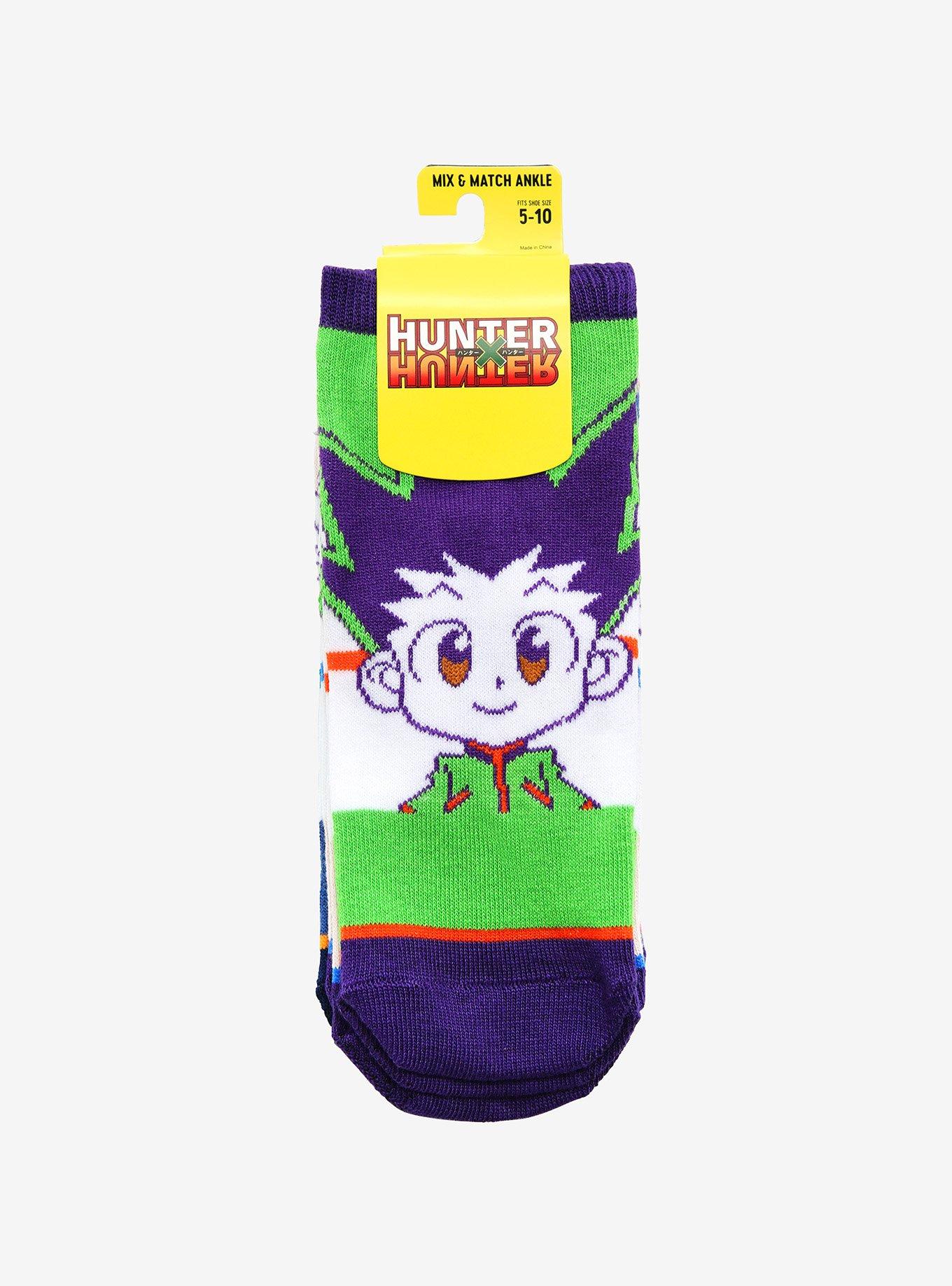 Hunter x Hunter Chibi Characters Ankle Sock Set - BoxLunch Exclusive, , alternate