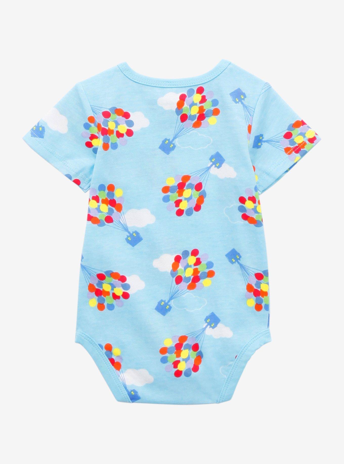 Disney Pixar Up Carl's House Infant One-Piece - BoxLunch Exclusive, LIGHT BLUE, alternate