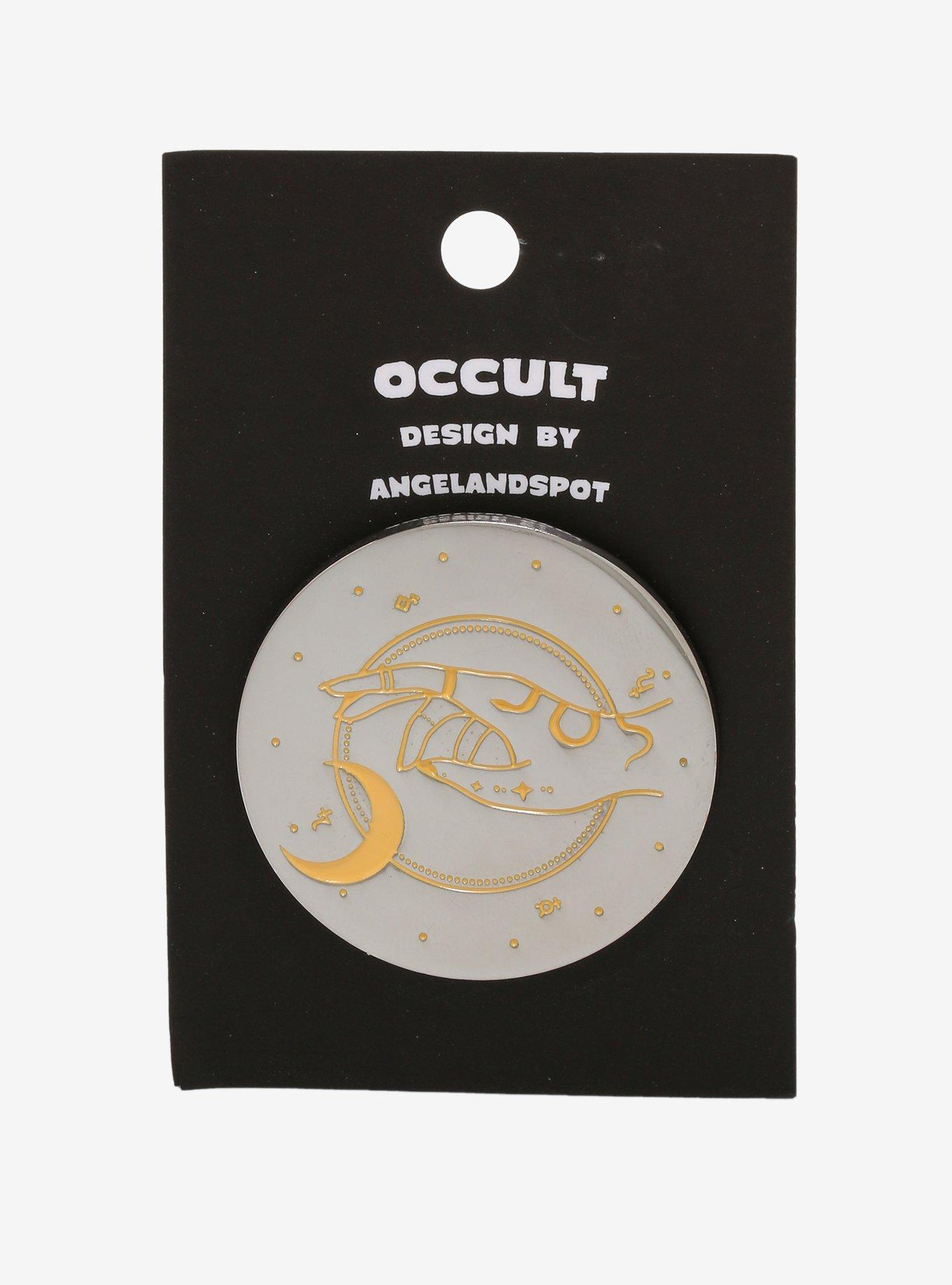 Occult Hand Enamel Pin By Angelandspot, , alternate