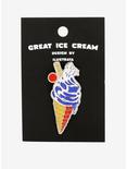 Great Ice Cream Enamel Pin By Ilustrata, , alternate