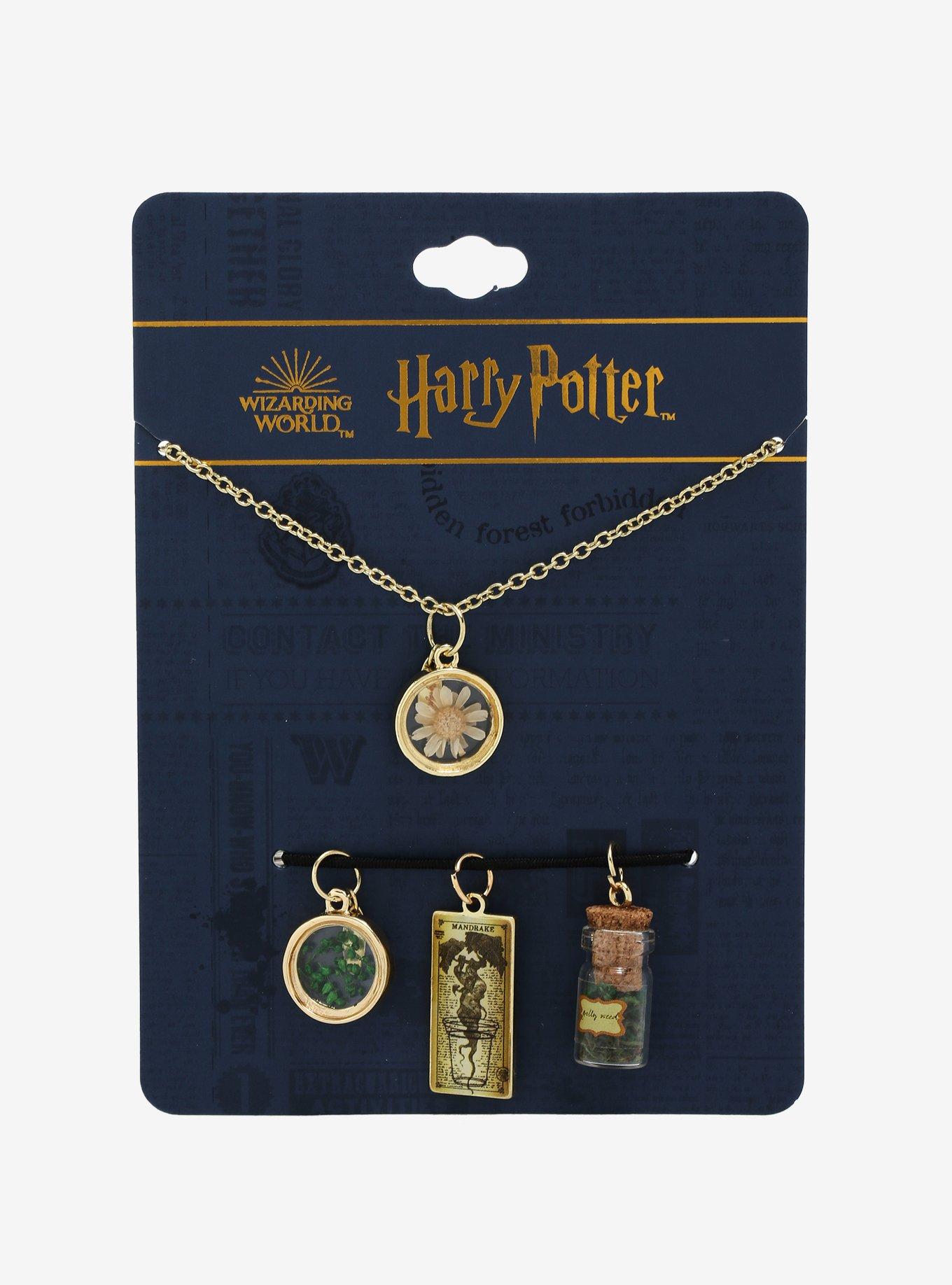 Harry Potter Herbology Interchangeable Charm Necklace - BoxLunch Exclusive, , alternate